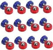 MOBUTOFU 24pcs Mini Shuffleboard Tabletop Rollers Balls Shuffleboard Bowling Ball Replacement for Interactive Family Games and Fun Parent Activities