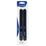 Manicare Nail Shapers 175mm 2 Pack - Medium/Fine Dual Grade Nail Files 39800
