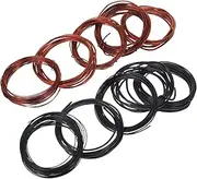 10pcs Aluminum Bonsai Training Wire Bendable Flexible Wire for Bonsai Trees Shaping Garden Crafting