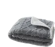 Personalised Blanket, Waterproof Throw Cover, Multi-Functional Bedding, Soft Texture, Cozy Design, 59.06 * 50.39 Inches, Gray, Ideal for Sofa Couch Vehicles Sleeping Accessories