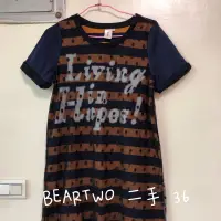 在飛比找蝦皮購物優惠-BearTwo 長版T