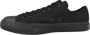 [Converse] Unisex All Star Ox Black Monochrome Trainers
