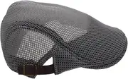 [GALPADA] Breathable Mesh Hat for Men and Women Lightweight Polyester Beret Cap Ventilated and Cool Designed Hat for Summer for Outdoor Activities