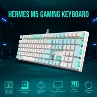 在飛比找蝦皮購物優惠-現貨 99免運 Gamdias Hermes M5 青軸 電