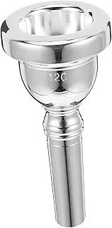 GREENADSCAPE Alto Trombone Mouthpiece Professional Durable Metal Replacement for Musicians Smooth Finish Elegant Sound for Beginners Music Lovers