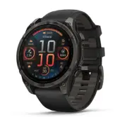 Garmin Fenix 8 47mm Smartwatch Sapphire Carbon Gray New 010-02904-20 MSRP $1100
