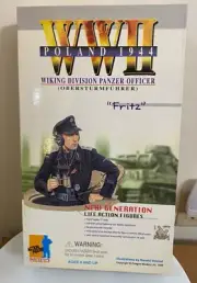 Dragon German FRITZ Wiking division Panzor Officer Poland 1944 12” 1/6 figure