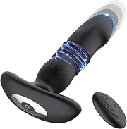 Thrusting Dildo Anal Vibrator Butt Plug Wireless Remote Prostate Massager Ass Adult Goods Sex Toys for men Women Buttplug