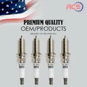 set of 4 Quality Iridium spark plugs OEM For Lexus Mercedes-Benz LFR6AIX-11 6619 (for: Lexus)