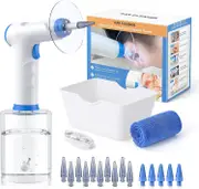 SDIGV Ear Wax Removal, Electric Ear Cleaning Kit with Light, Ear Irrigation Kit with 4 Pressure Modes, Safe and Effective Ear Flush Kit with Ear Clean