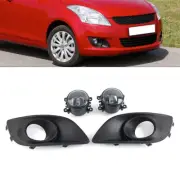 Fog Light Daytime Running Light Bezel Cover Wires Switch For Suzuki Swift