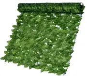 Artificial Ivy Screen Fence, 0.5 X Artificial Hedges Privacy Screen Fence, Faux