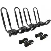 2 Pairs Kayak Roof Rack Kayak Canoe Boat Surfboard Roof Mount Rack for V4K9