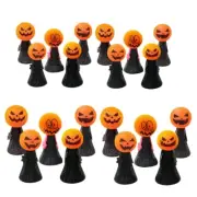 10pcs Funny Halloween Pumpkins Jumping Finger Kids Toy Bouncing Puppet