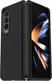 [Otterbox] Symmetry Flex Series Shockproof and Drop Proof Mobile Phone Protective Case for Samsung Galaxy Z Fold4, Black (2 Piece)