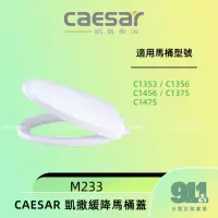 在飛比找蝦皮購物優惠-『911水電批發』附發票  caesar凱撒衛浴抗菌緩降便座