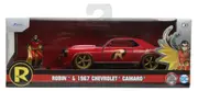 Jada Toys #33088 DC Comics 1969 Chevy Camaro with Robin Figure 1:32 Scale Die-Cast Collectible Vehicle - New, Unopened