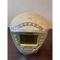 在飛比找蝦皮購物優惠-SONY CD音響 白色（時鐘、鬧鐘、收音機） ICF-CD
