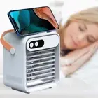 Desktop Mini Water Spray Fan USB Home Air Conditioner Humidifier (White) HOT