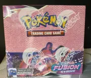 Fusion Strike Booster Box Pokemon TCG SWSH08 Sword & Shield - Factory Sealed