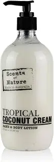 Tilley Scents of Nature Tropical Coconut Cream Hand and Body Lotion 500 ml