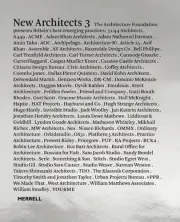 New Architects 3: Britain's Best Emerging Practices: Britain's Best Emerging Arc