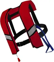 Gungtj Swim Jackets Adult - Life Preservers for Adults - Reflective Automatic Inflating Nylon Personal Flotation Devices for Paddle Board Floating Kayaking Boating Snorkeling Women Men