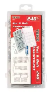 Titan 45334 240 Piece Metric Nut and Bolt Assortment