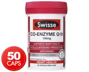 Swisse Ultiboost Co Enzyme Q10 150mg 50 Capsules