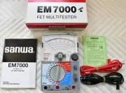 New JAPAN SANWA Original EM7000 Analog multimeter Analog Multitesters/FET Tester
