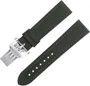 [KAVJU] 22mm Soft Nylon Watchband For Breitling Strap Avenger Navitimer Chronomat Superocean 44mm Dial Watch Band Black Blue Green