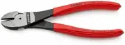 KNIPEX 74 01 180 SB High Leverage Diagonal Cutter black atramentized plastic coa