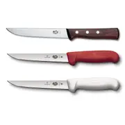 [Victorinox] Fibrox Standard Wide Blade Boning Knife 15cm - Rosewood