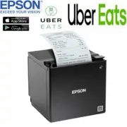 Official Uber Eats Order EPSON PRINTER TM-M30II Bluetooth/USB/ETH/PSU BLACK