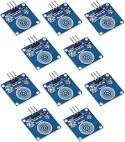 10* Capacitive Touch Sensor Switch Module Digital Touch Sensor Module 1-Channel DIY Starter Kit