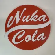 Nuka Cola logo Wall Art | Fallout | Video Game wall hanger