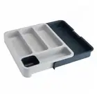 Joseph Joseph DrawerStore Expandable Cutlery/Utensil Tray/Holder Storage Grey