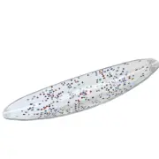 Murano Glass Millefiori Bowl Curved Sides Handmade in Italy byYalos Murano Glass