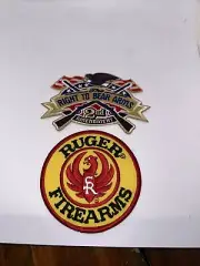 Firearms Hunting Ammo Gun Patches (2) RUGER 2nd AMENDMENT