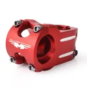 MTB Bike Handlebar Stem Bicycle Stem 31.8*40 MM Aluminum Alloy Bicycle Short Handlebar Stem Riser Fixed Bar Cycling Accessories 31.8*40mm handlebar - red