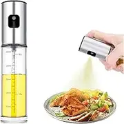 Oil Sprayer for Cooking,Olive Oil Spritzer,Olive Oil Spray Bottle for Salad, BBQ, Kitchen Baking, Roasting (100ml)