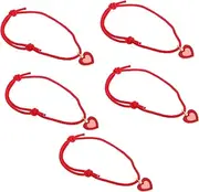 WOONEKY 5pcs Adjustable Handmade Knitted Pet Collar with Bell Cute Cat and Dog Jewelry for Small Pets Unique Handwoven Design Comfortable Fit Enhances Safety