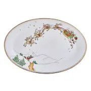 Fitz & Floyd St. Nicholas 14" Porcelain Serving Platter