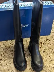 Limelight Women's Adalyn Tall Boot Black size 6.5 RV$99