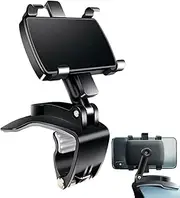 Car Phone Holder - Car Sun Visor Navigation Holder,Adjustable Anti-Slip Smartphone Cradle for Truck Sedan Automotive RV