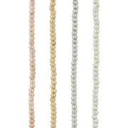 Multicolor Metal Rondelle Beads, 3mm by Bead Landing™