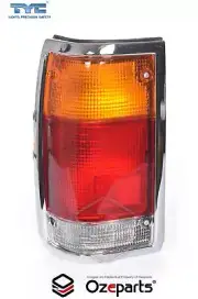 LH LHS Left Hand Tail Light Chrome For Ford Courier PC PD Mazda B Bravo UF Ute (for: Mazda)