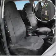 2PCS Waterproof Car Seat Covers w/Storage Bag Fit For High Back Bucket Seats (for: Renault)