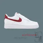 特價  NIKE AIR FORCE 1 LOW TEAM RED 金標酒紅 CZ0326-100