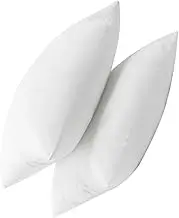 Luxshiny 2pcs Pillow Fillers Decorative Pillowcase Inner Square Shape Pillow Insert Chair Throw Pillow Filler Household Throw Pillows Insert Stuffer Pillow Inserts Pp Cotton White
